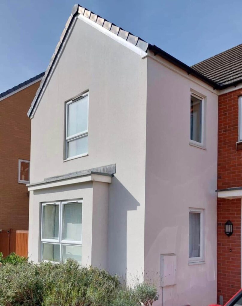 Professional wall cleaning - after