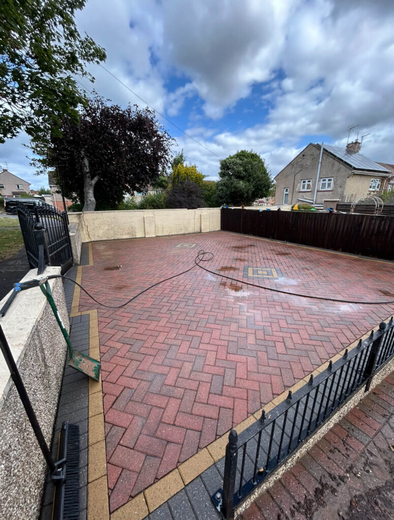 Professional drive cleaning